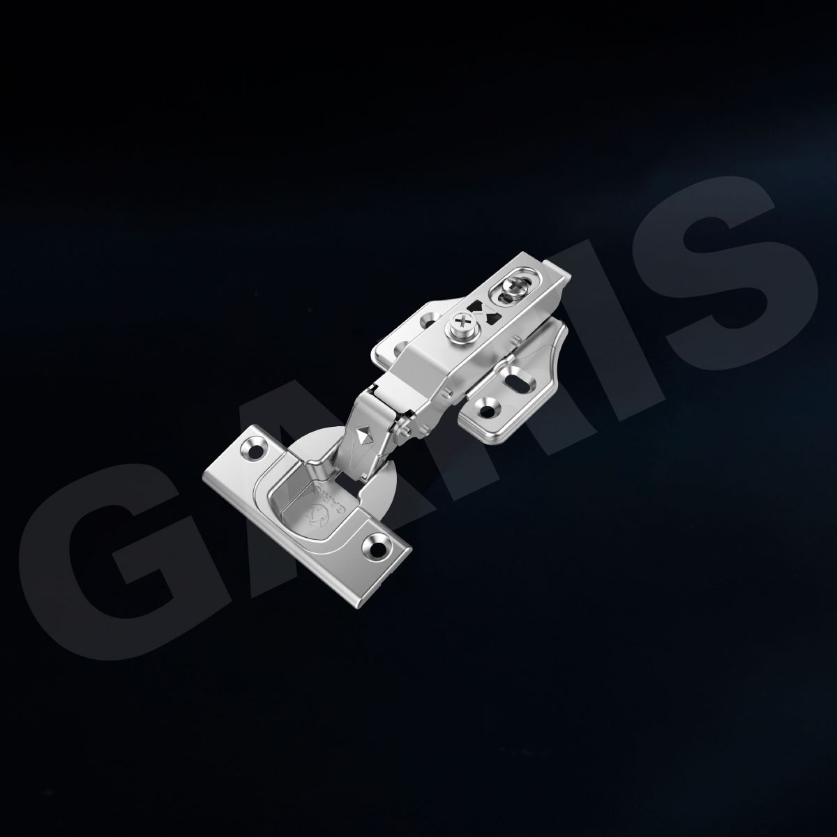 Bản lề Hamburg Garis GH8B cong nửa