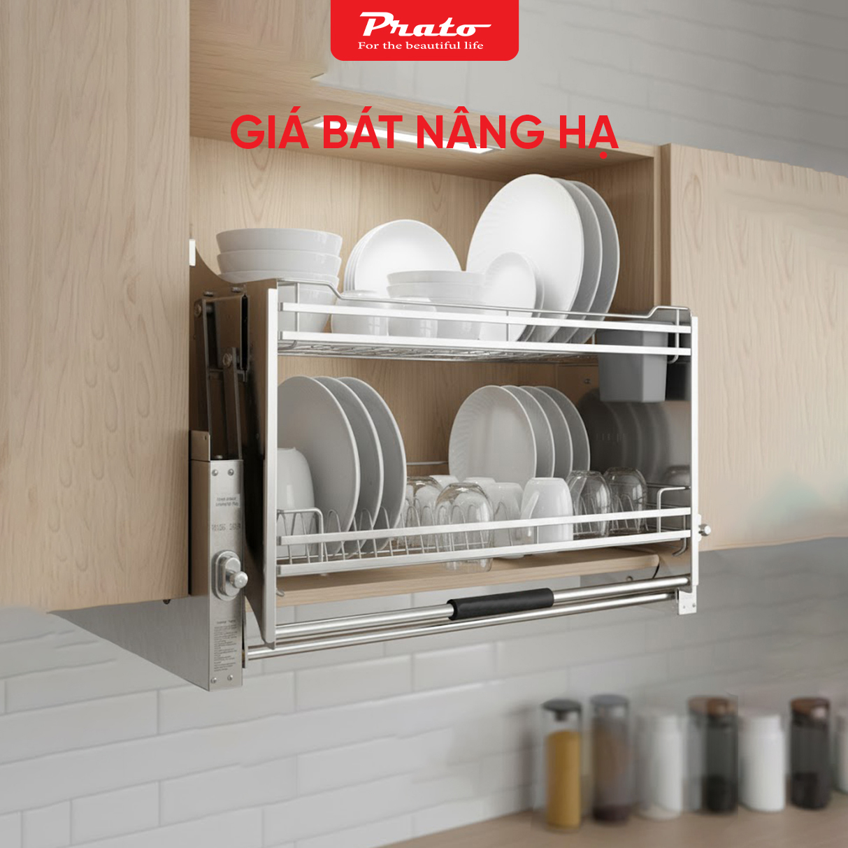 Giá bát nâng hạ Prato PT-NH700