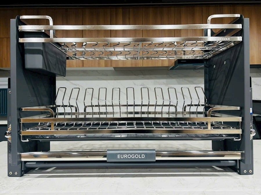 Giá Bát Nâng Hạ Inox 304 Eurogold EVI980G