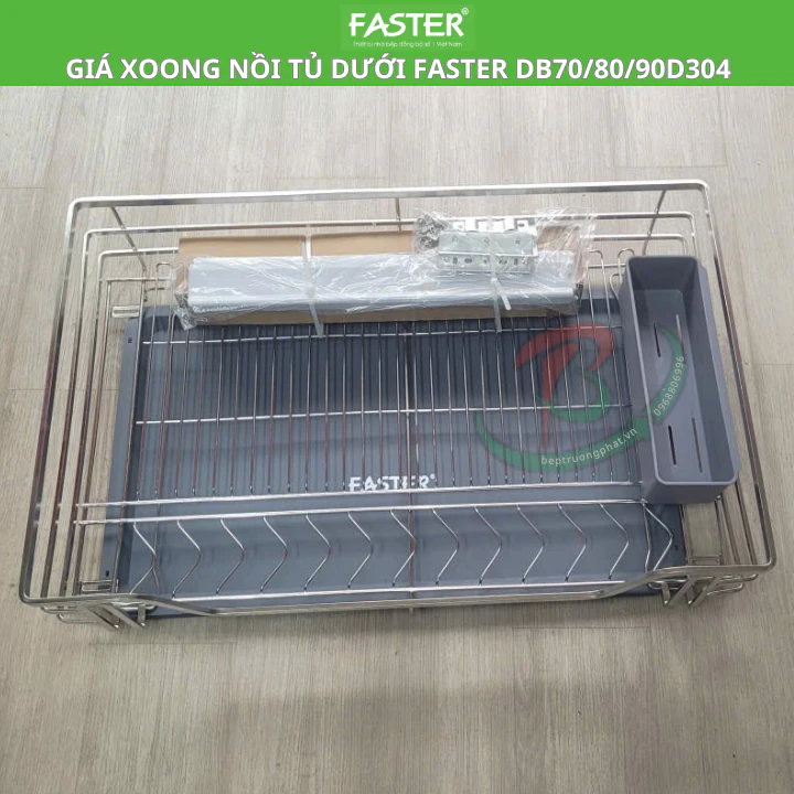 Giá xoong nồi nan dẹt Faster FS-DB70/80/90 D304-Inox 304 cao cấp
