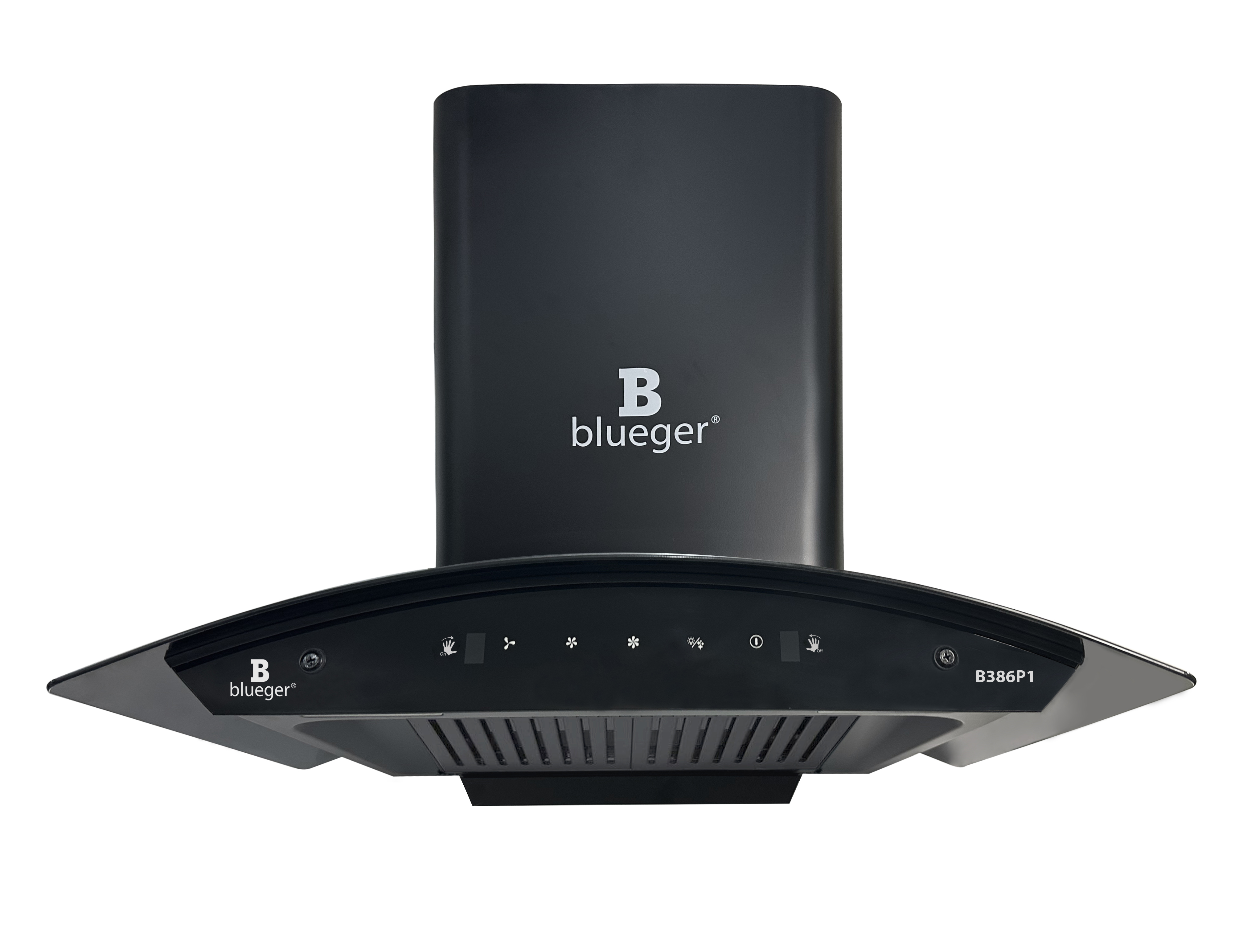 Máy hút mùi tum kính Blueger B386P1