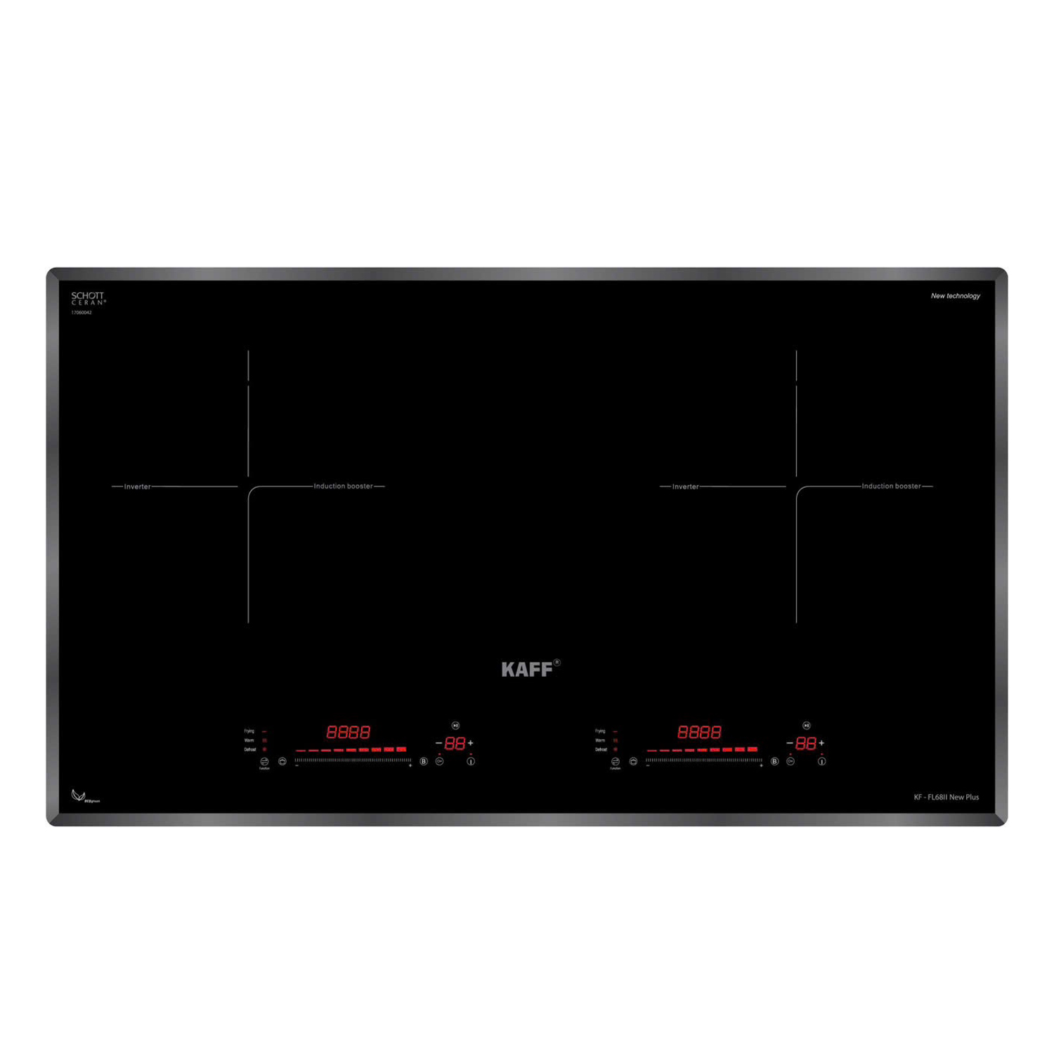 BẾP TỪ ĐÔI KAFF KF FL68II New Plus