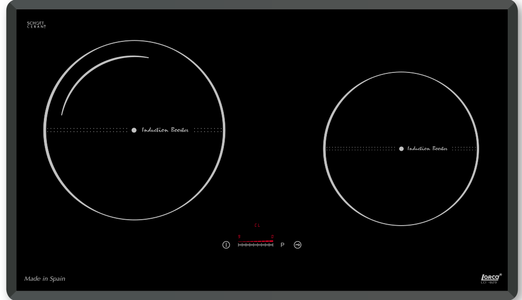 BẾP TỪ ĐÔI LORCA LCI 829