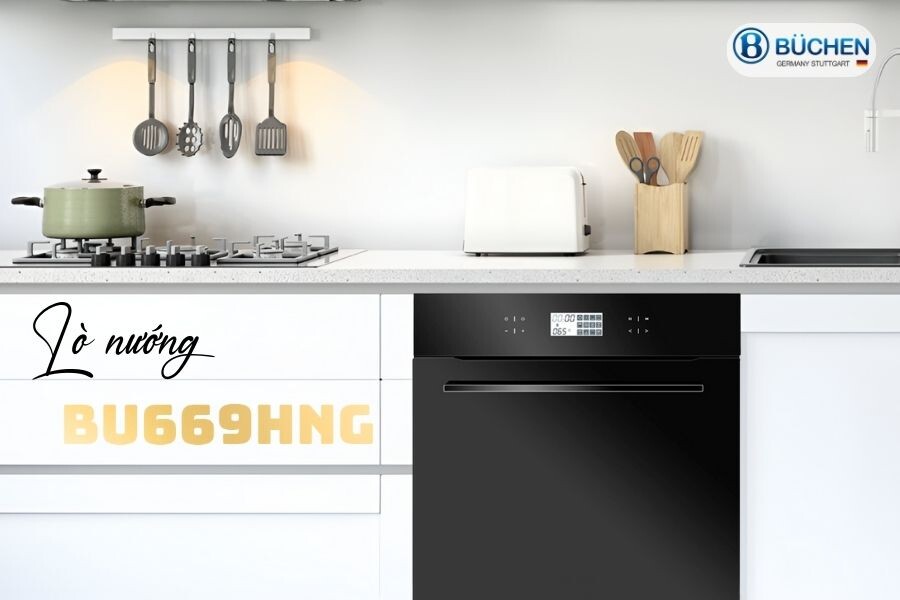 Lò nướng Buchen BU669HNG - ảnh chính hãng 2