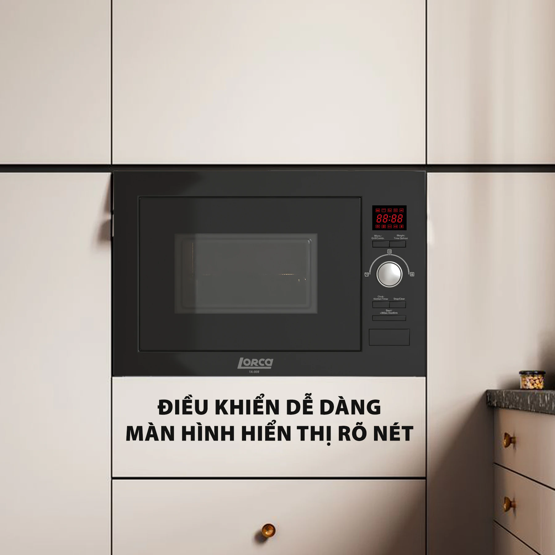 Lò vi sóng Lorca TA 908 - hình ảnh chi tiết