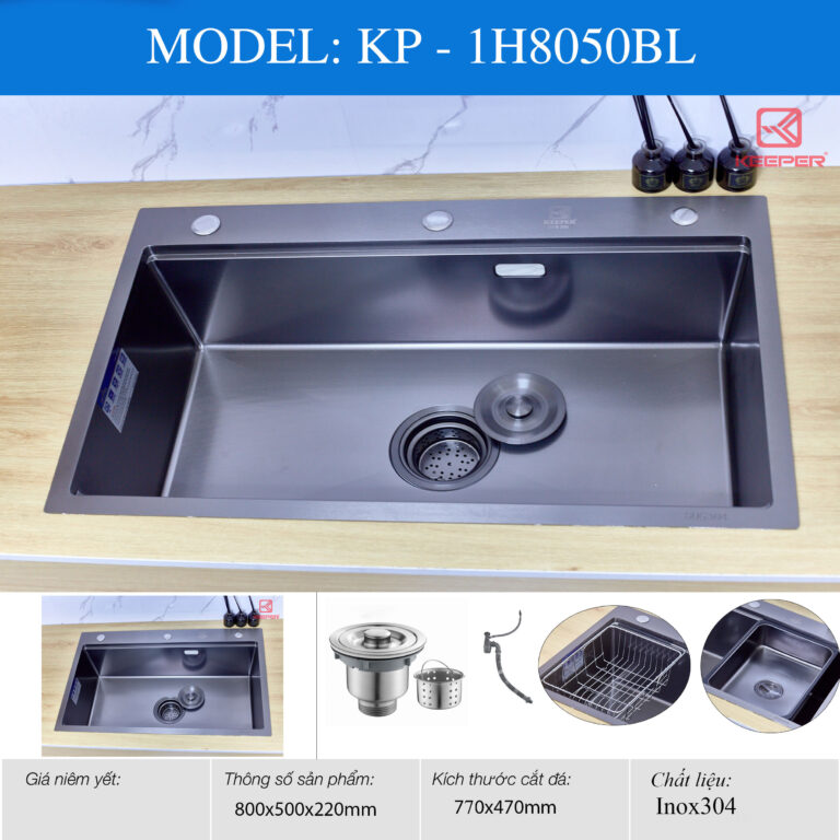 CHẬU RỬA KEEPER – 1H8050BL