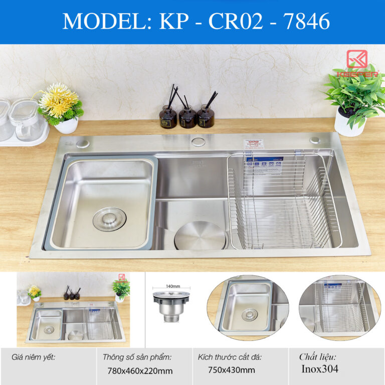 CHẬU RỬA KEEPER – CR02 – 7846