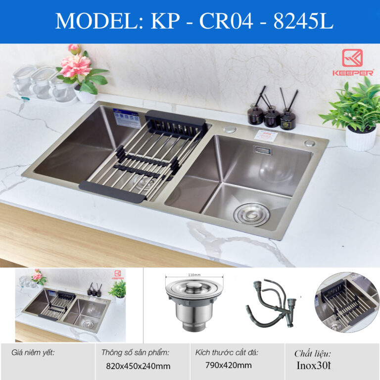 CHẬU RỬA KEEPER – CR04 – 8245L