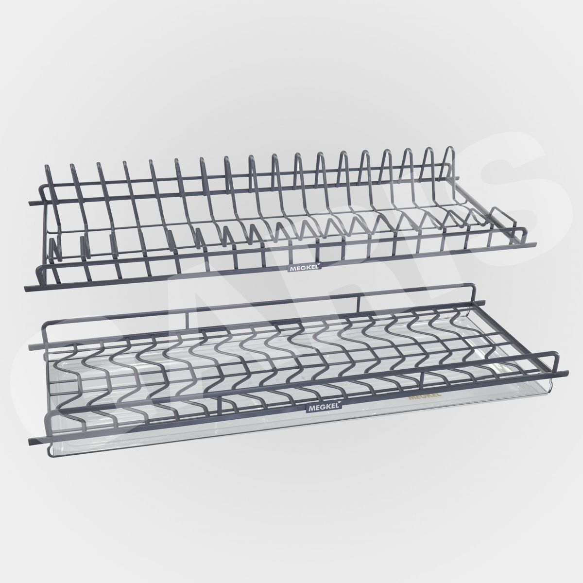 Giá bát đĩa cố định 2 tầng Garis MB04.70N