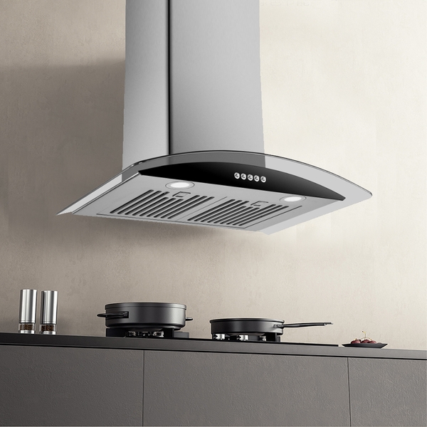 Máy hút mùi kính cong Nagakawa NRH9592 rộng 70cm