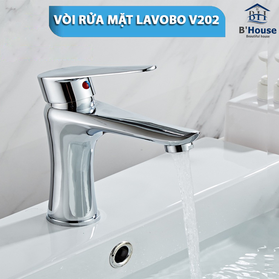 Vòi rửa mặt lavabo V 202