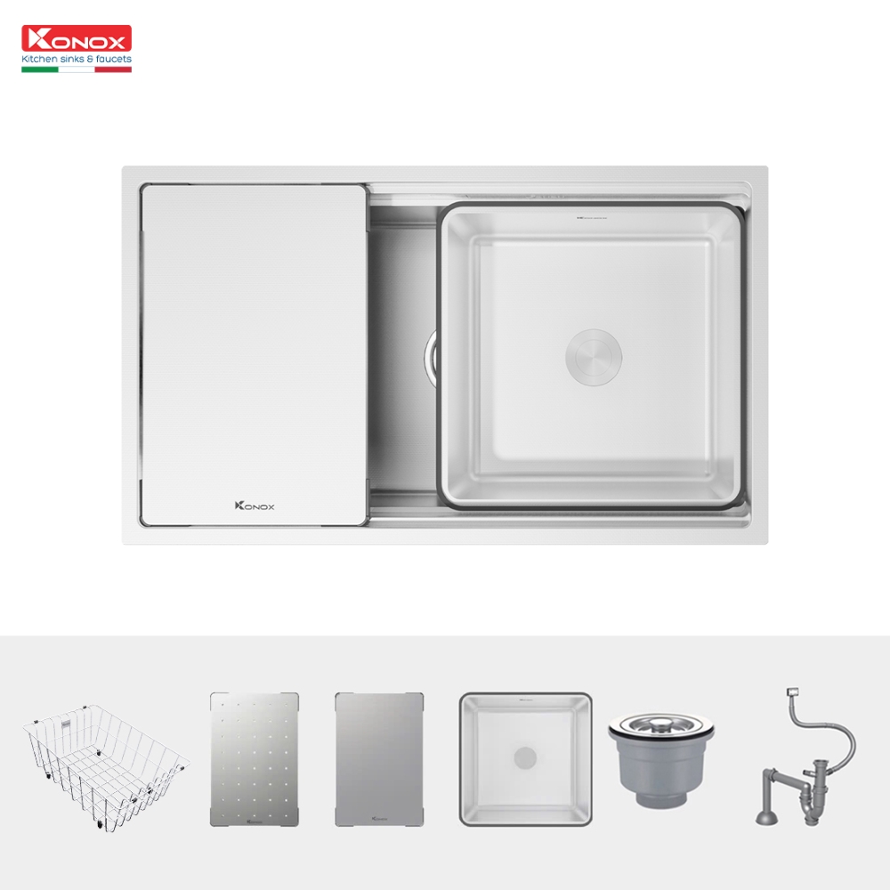 Chậu rửa bát Konox KN7644SU Dekor