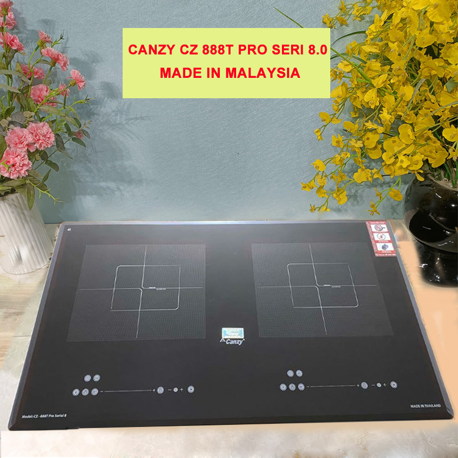 Bếp từ Canzy CZ 888T PRO SERI 8.0 tặng bộ nồi 5 món