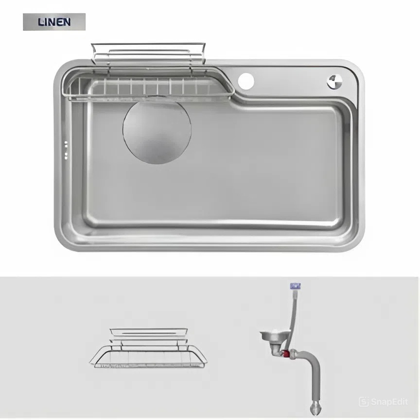CHẬU RỬA BÁT INOX 304 TAKA KF7848FS DO BASIC