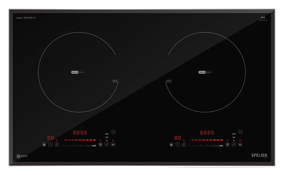 Bếp từ đôi Spelier SPM-958LT