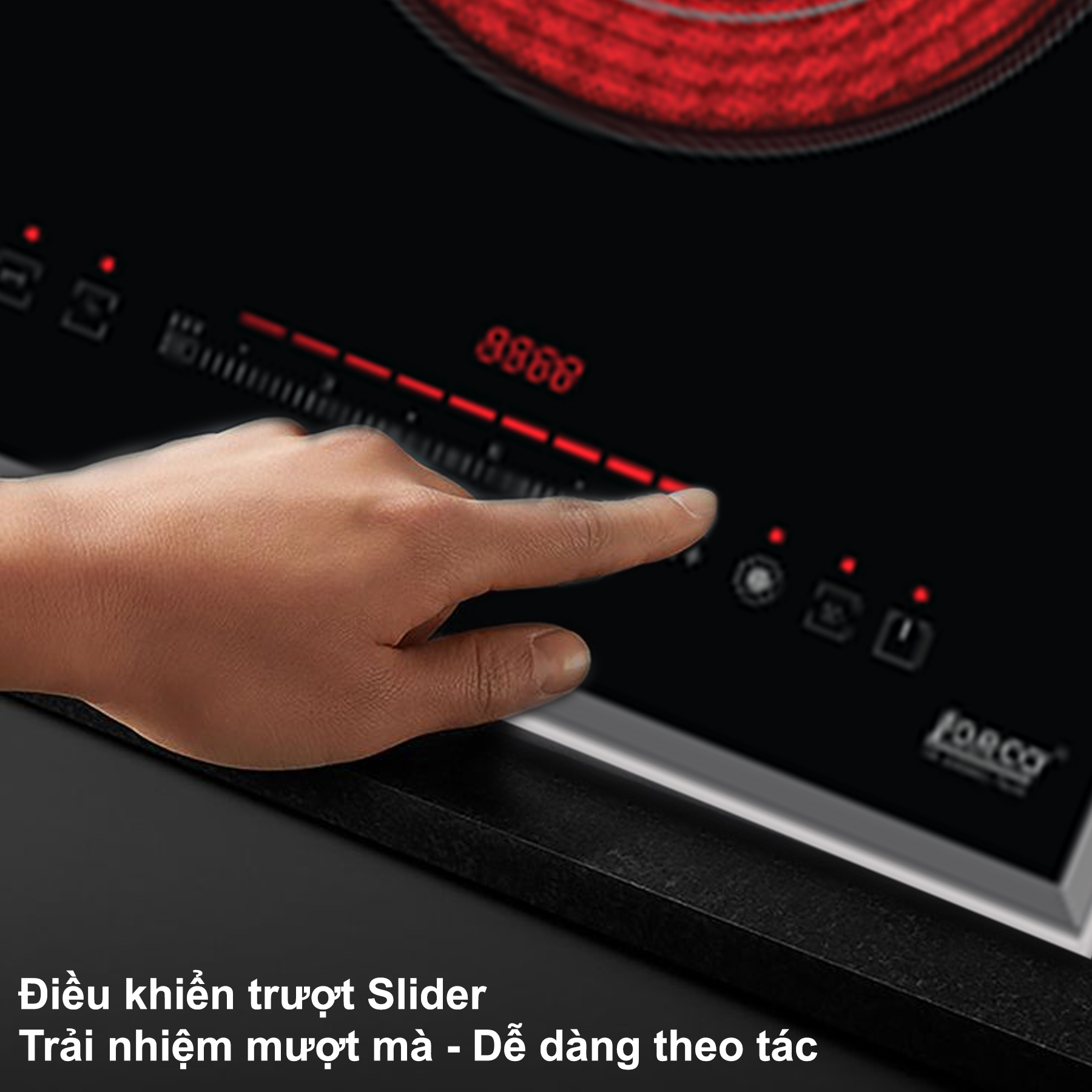 Bếp từ đôi Lorca TA 1006EC Plus - hình ảnh chi tiết