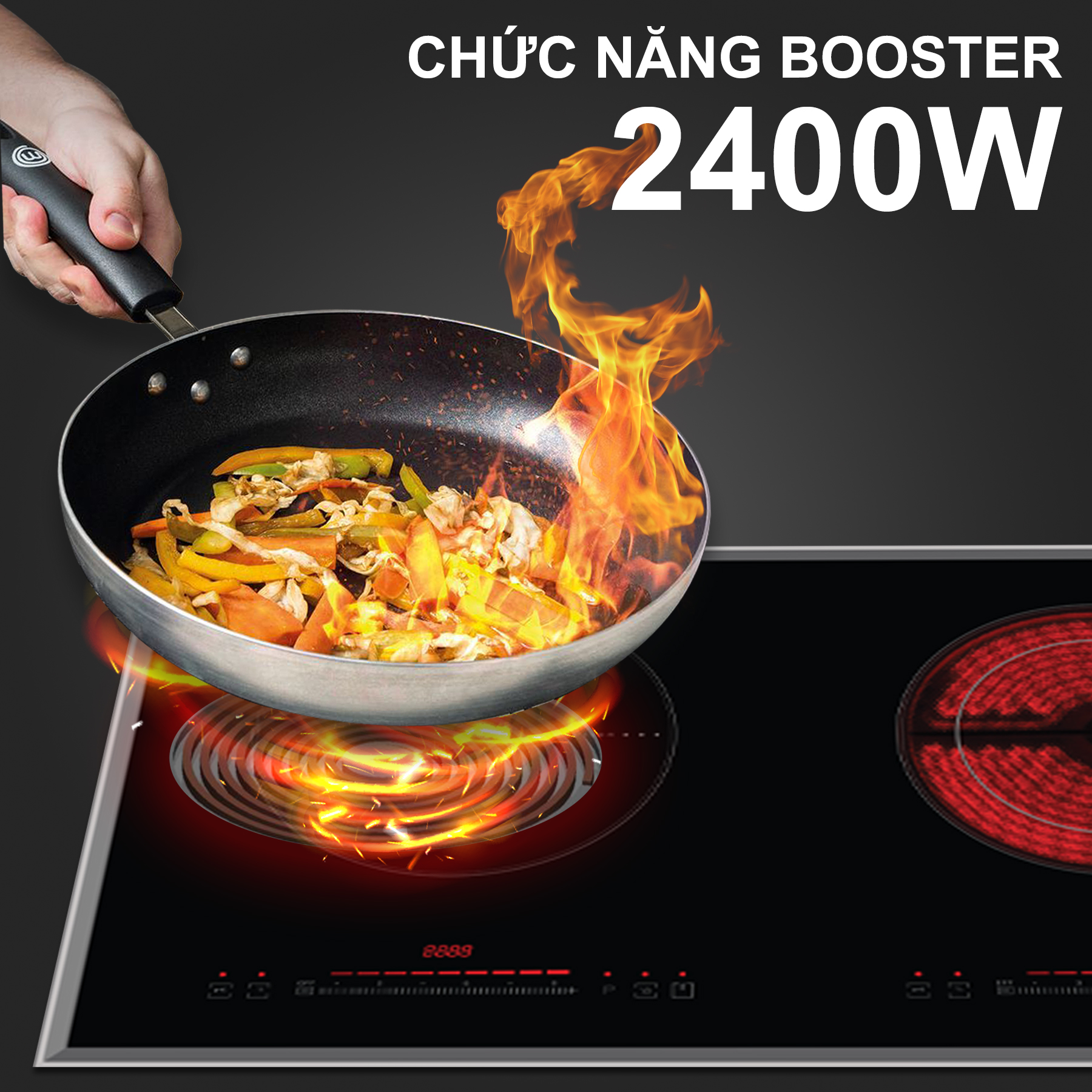 Bếp từ đôi Lorca TA 1006EC Plus - hình ảnh chi tiết