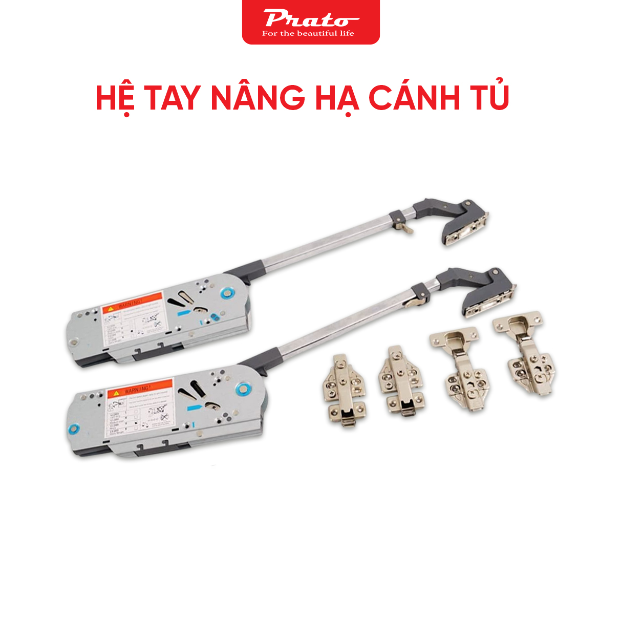 Hệ tay nâng cánh tủ Prato PT-TN