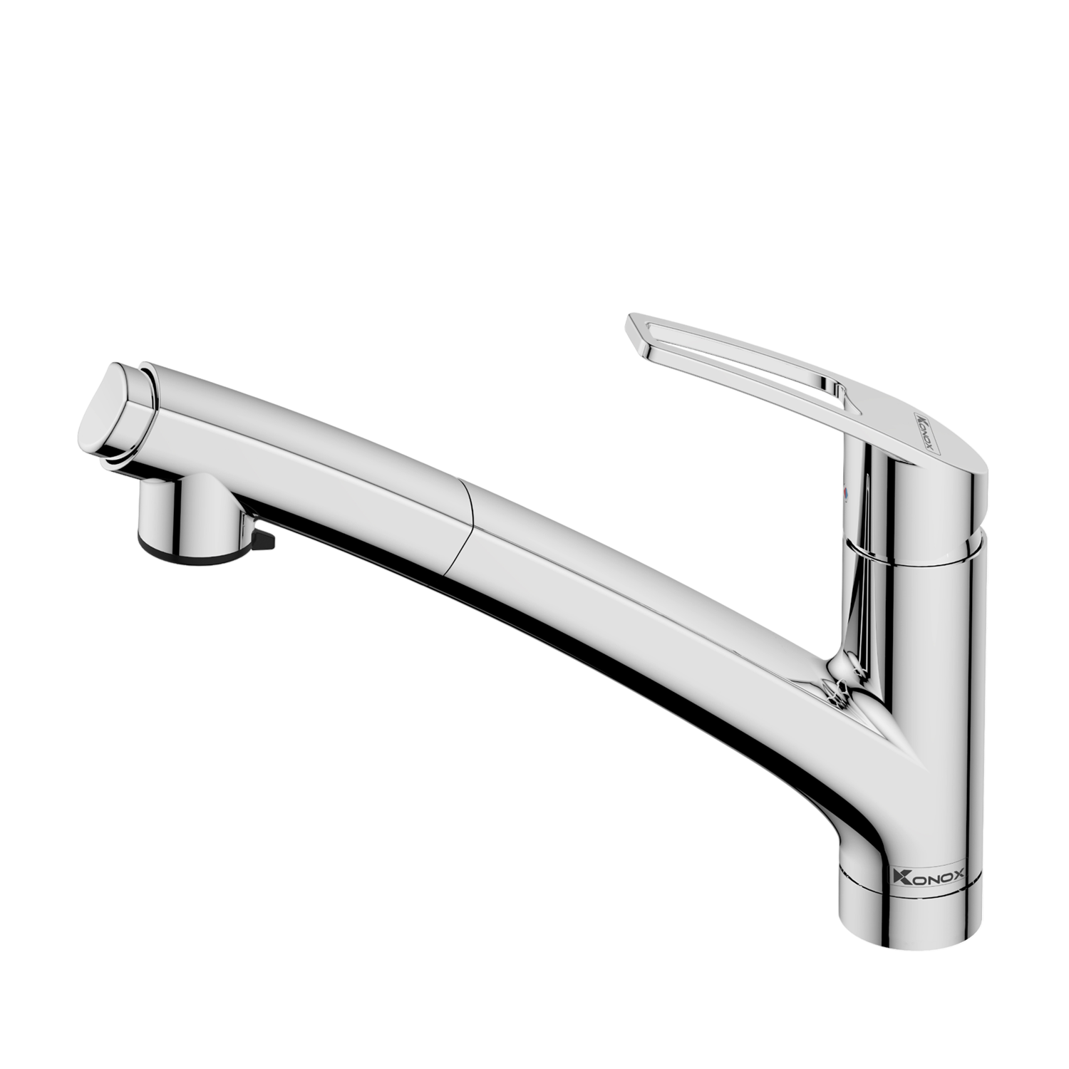 Vòi rửa bát phong cách Nhật Bản Konox Kira Chrome