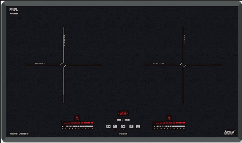 BẾP TỪ ĐÔI LORCA LCI 809D