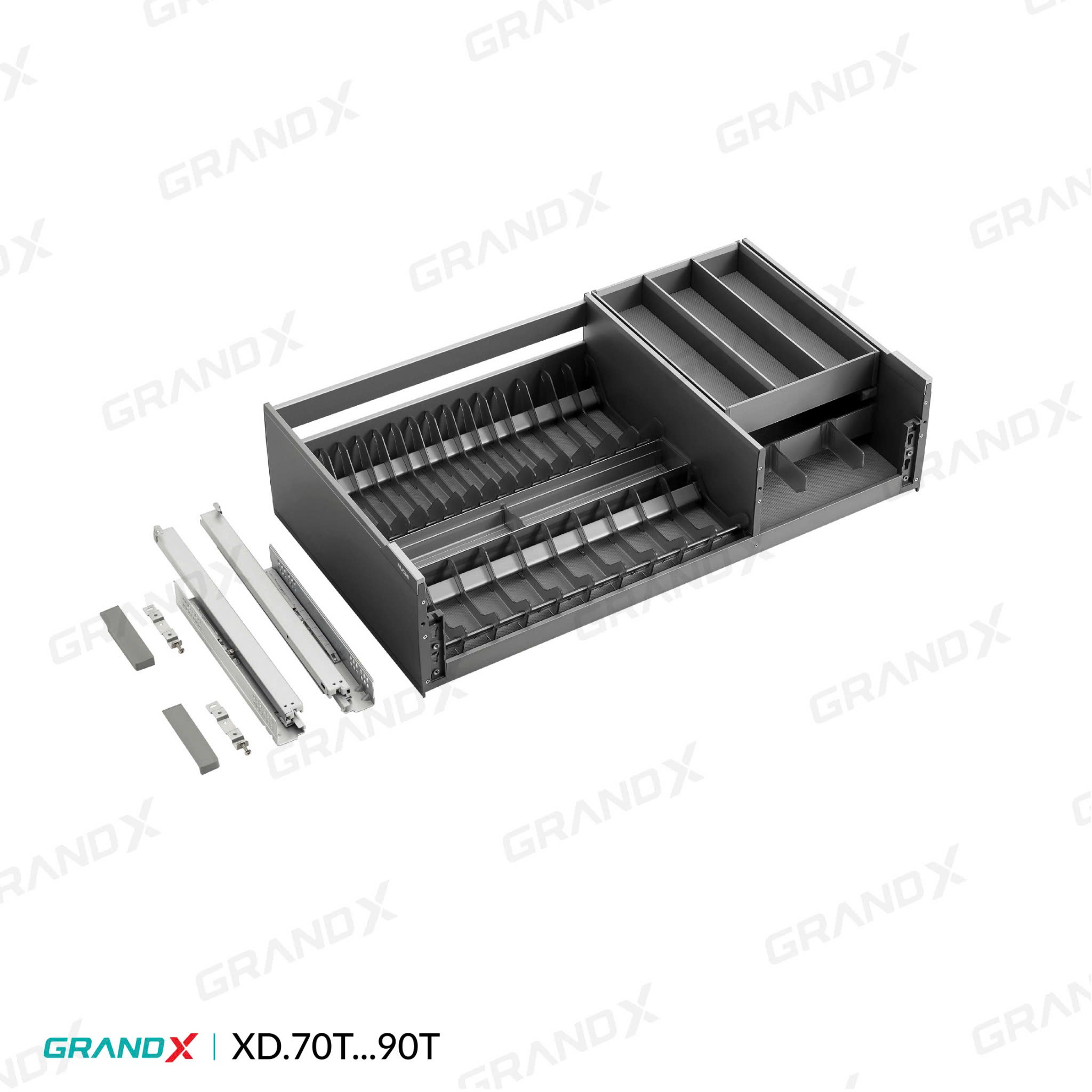 Giá bát đĩa Titanium Grandx XD.70T