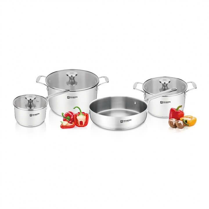 Bộ Nồi Chảo Cao Cấp RICHBORN RC68 Memory