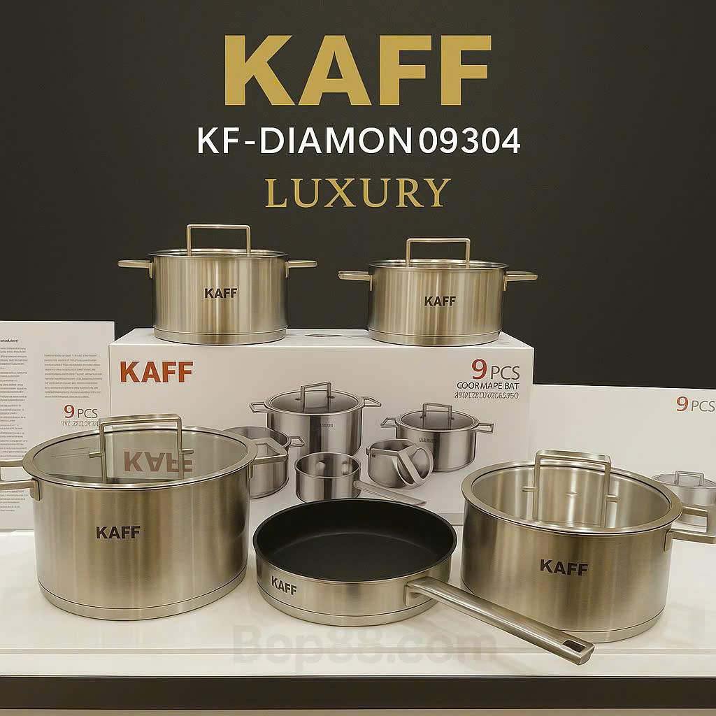 BỘ NỒI KAFF KF-DIAMON09304 LUXURY