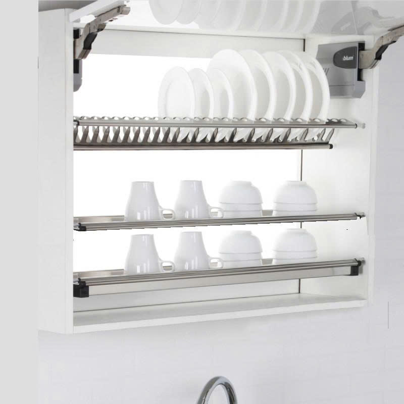 Giá bát đĩa cố định tủ trên 3 tầng dạng chữ V FULCO FC28