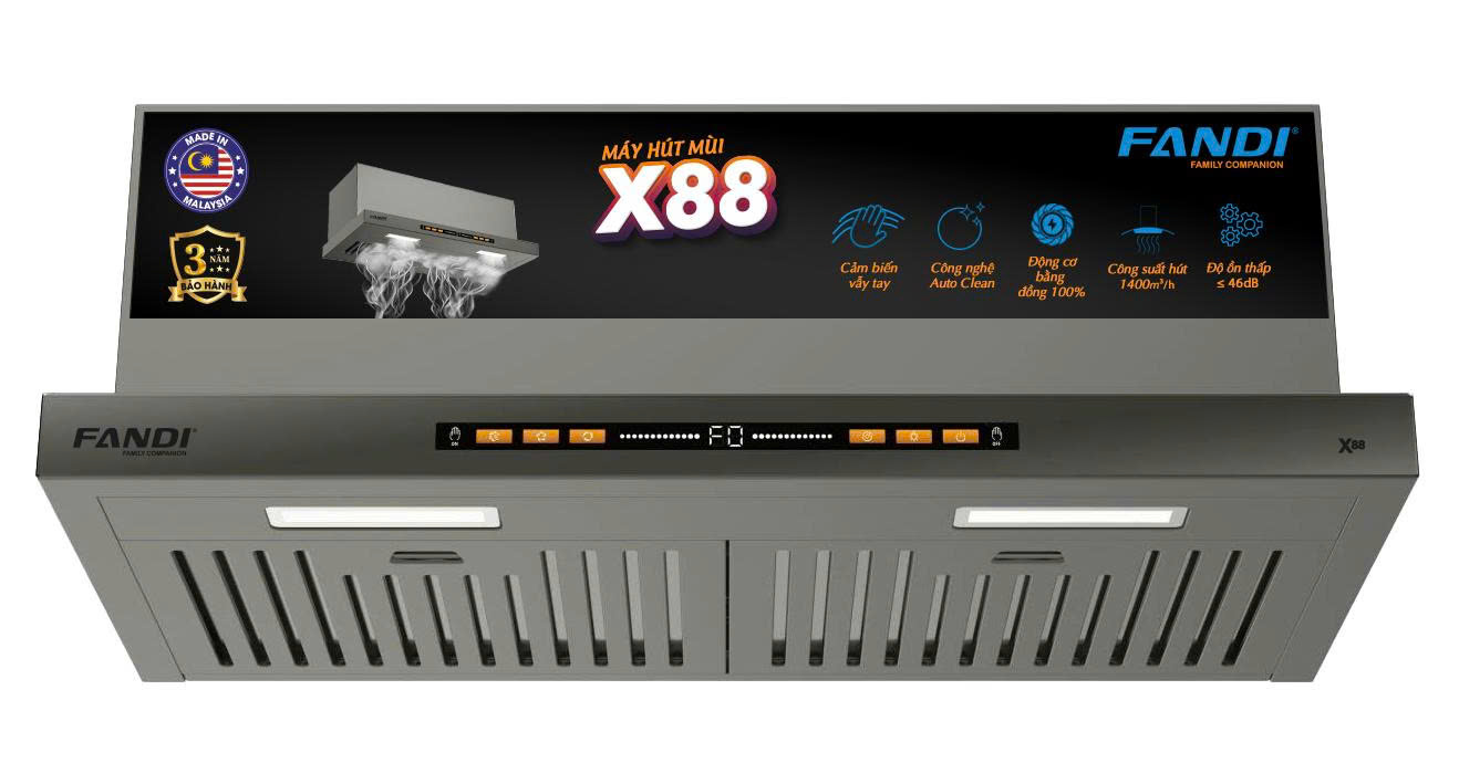 Máy hút mùi Fandi FD-X88