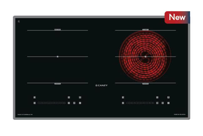 Bếp từ đôi 1 từ 1 hồng ngoại Canzy CZ EU969SmartHN
