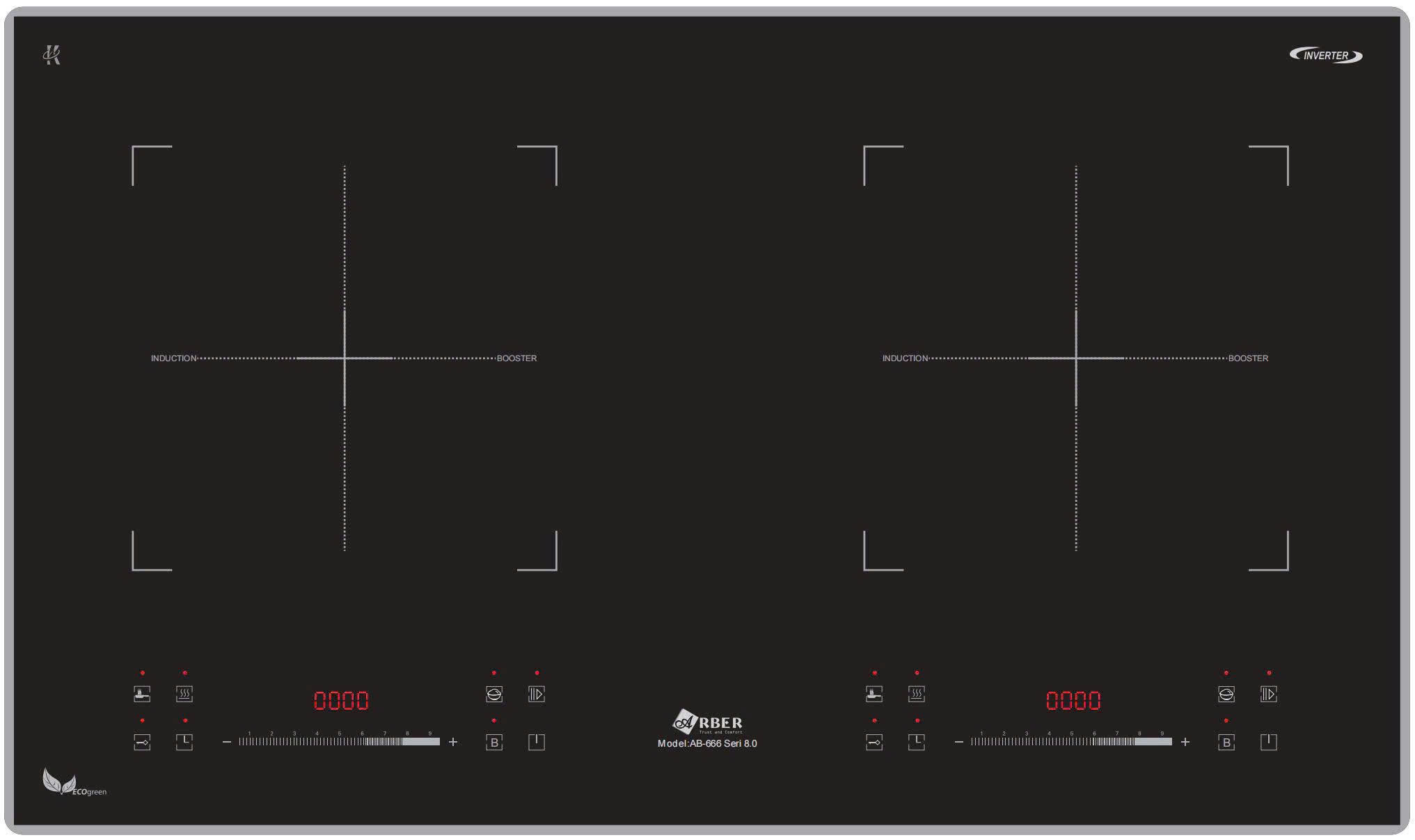 Bếp từ Arber AB-666 Seri 8.0