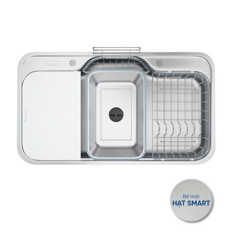 Chậu rửa bát phong cách Nhật chống xước Tari Smart 9051