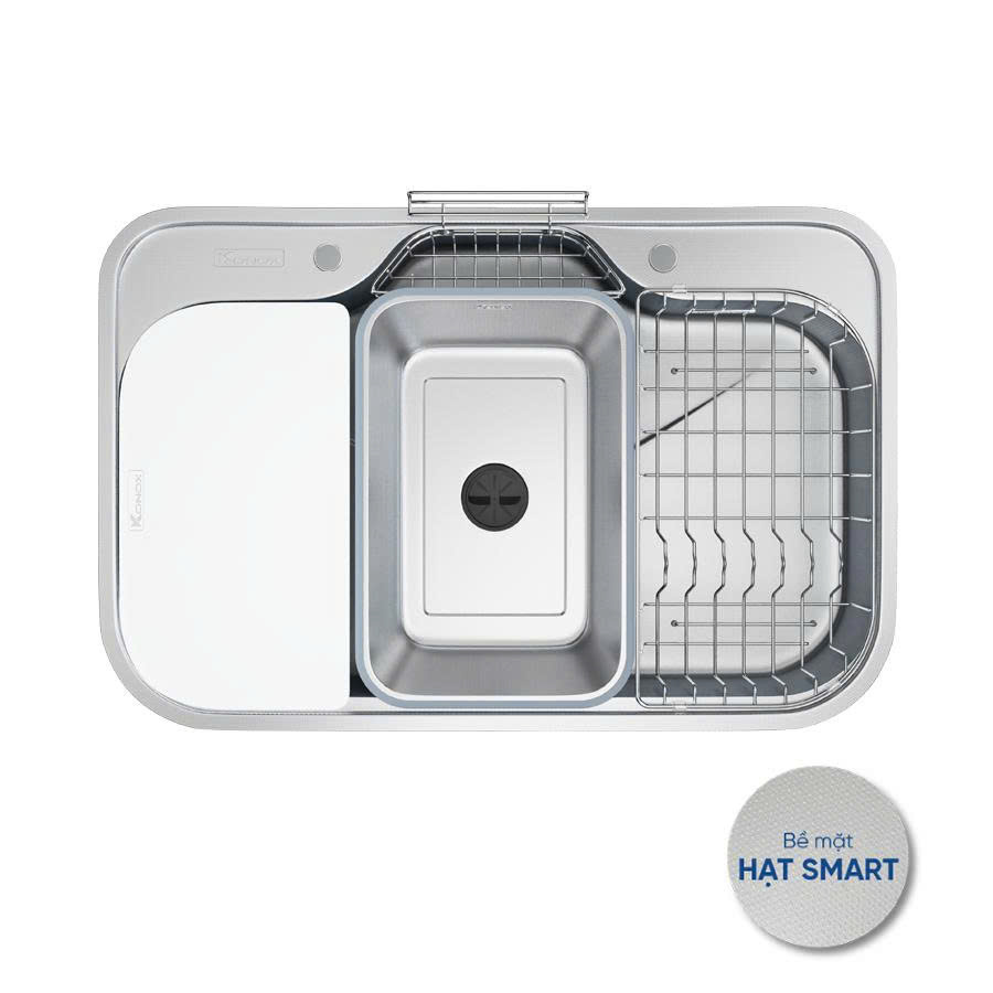 Chậu rửa bát phong cách Nhật chống xước Tari Smart 7851