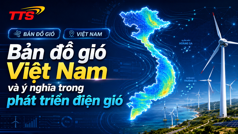 Bản đồ gió Việt Nam và ý nghĩa trong phát triển điện gió