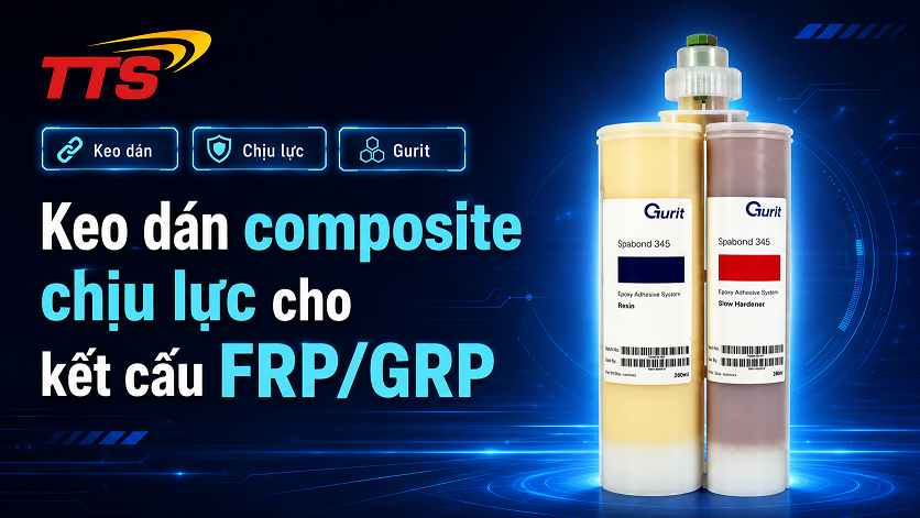 Keo dán composite chịu lực cho kết cấu FRP/GRP