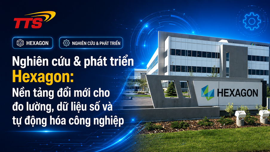 Nghiên cứu & phát triển Hexagon: Nền tảng đổi mới cho đo lường, dữ liệu số và tự động hóa công nghiệp
