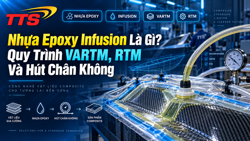 Nhựa Epoxy Infusion Là Gì? Quy Trình VARTM, RTM Và Hút Chân Không
