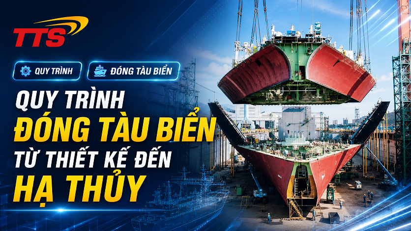 Quy Trình Đóng Tàu Biển Từ Thiết Kế Đến Hạ Thủy