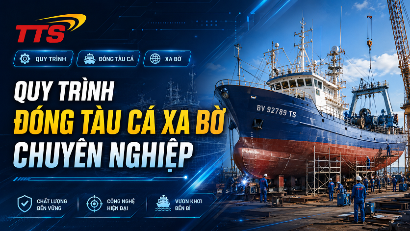 Quy trình đóng tàu cá xa bờ chuyên nghiệp