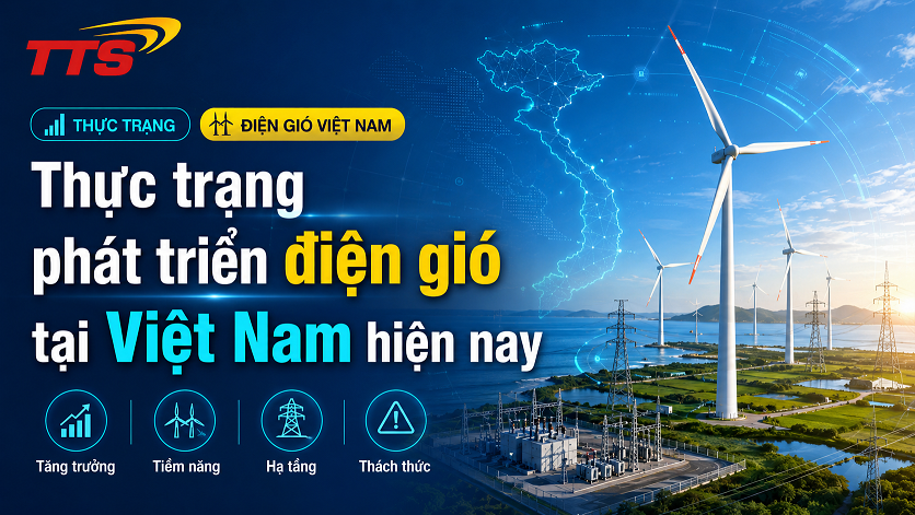 Thực trạng phát triển điện gió tại Việt Nam hiện nay