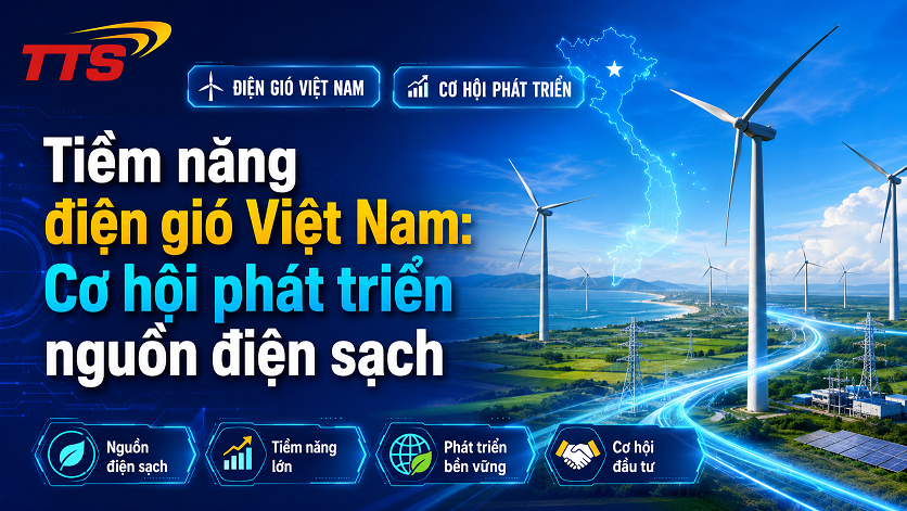 Tiềm năng điện gió Việt Nam Cơ hội phát triển nguồn điện sạch