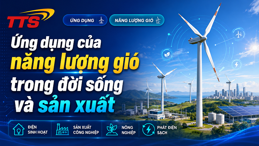 Ứng dụng của năng lượng gió trong đời sống và sản xuất