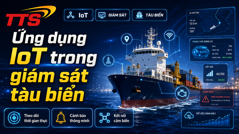 Ứng dụng IoT trong giám sát tàu biển