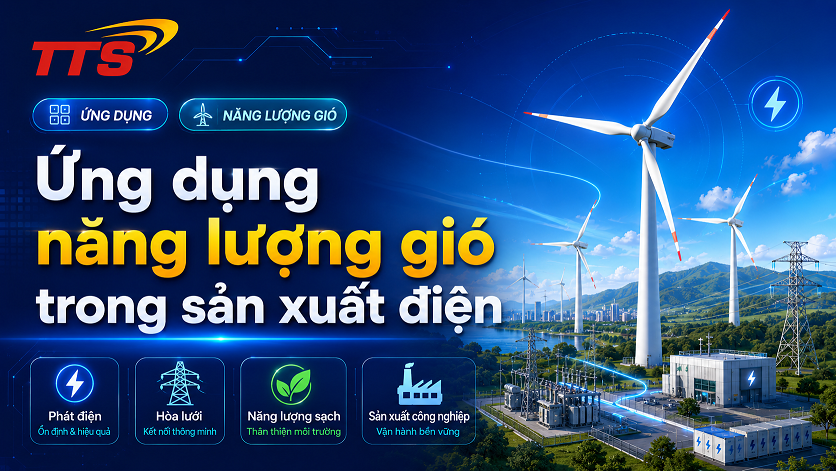 Ứng dụng năng lượng gió trong sản xuất điện