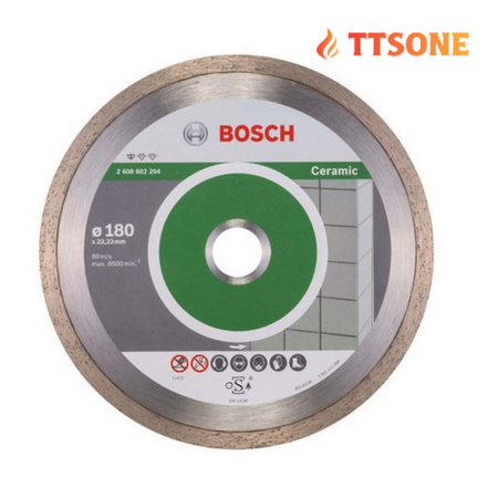 Đĩa Cắt Kim Cương 105mm (không khía) BOSCH 2608676934 - Chính hãng