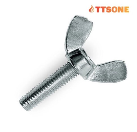 Bu lông cánh chuồn (Tai hồng) M4 DIN 316