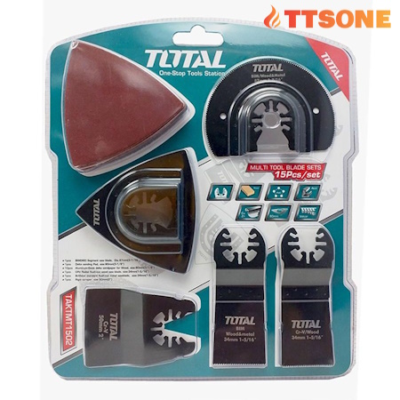 Bộ Lưỡi Cắt Góc Đa Năng TOTAL TAKTMT1502 - Chính Hãng