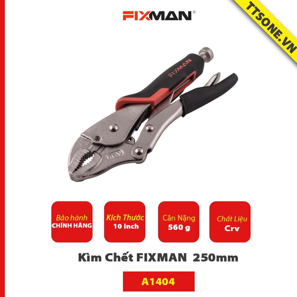 Kìm Chết FIXMAN A1404 250mm - Chính Hãng
