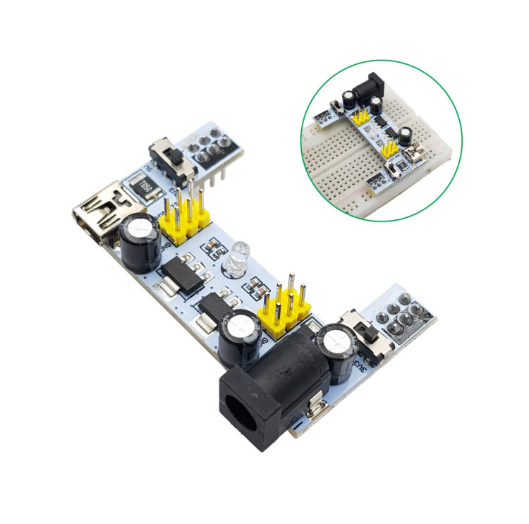 Mạch nguồn cho Testboard Breadboard