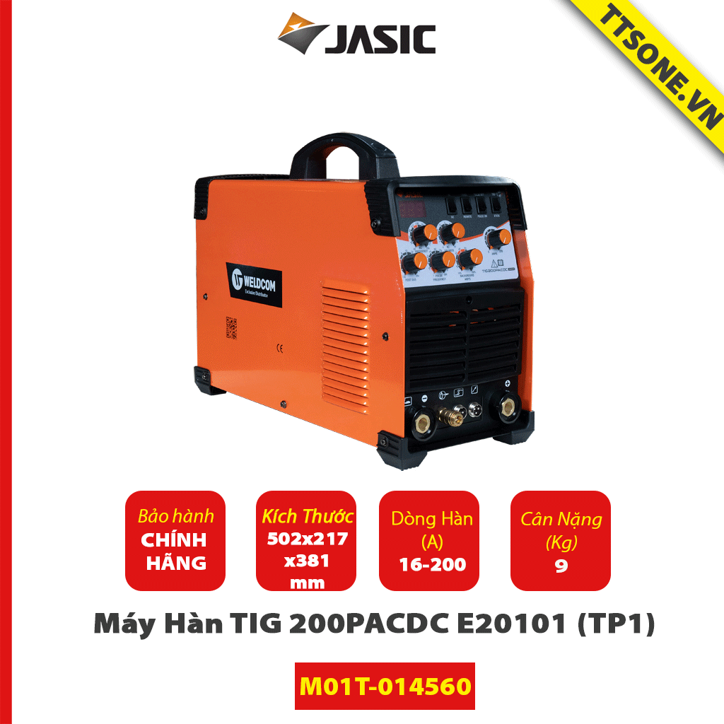 Máy Hàn TIG 200PACDC E20101 (TP2) - Chính Hãng